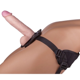 Страпон с 2 насадками UNI strap 7" Harness