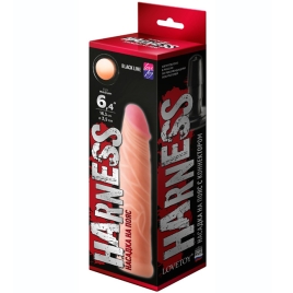 Фаллос-насадка Harness Black Line