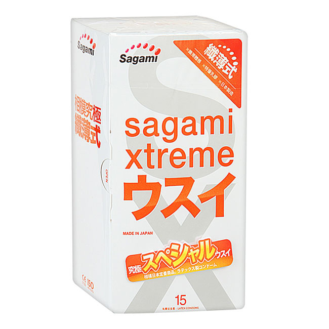 Презервативы Sagami Xtreme Superthin - 15 шт