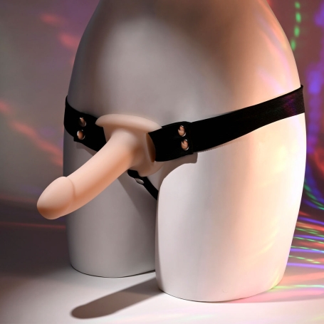 Страпон полый Our First Hollow Strap On