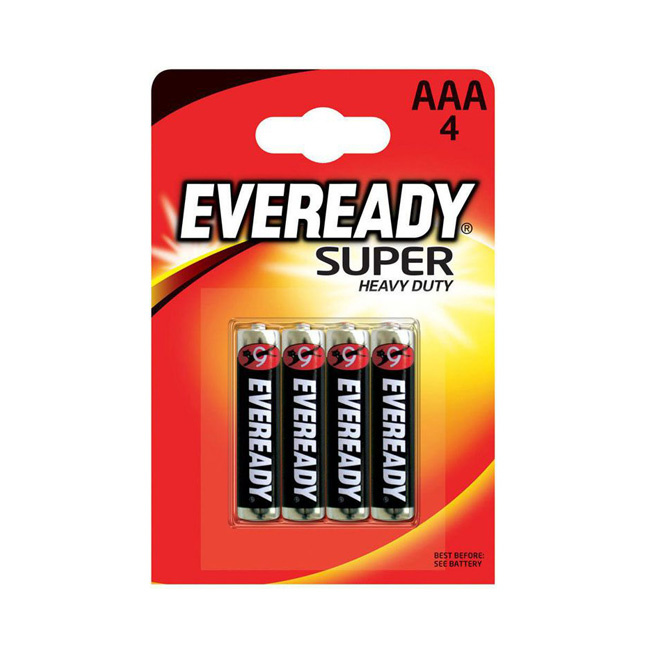 Батарейки EVEREADY SUPER R03 AAA - 4 шт