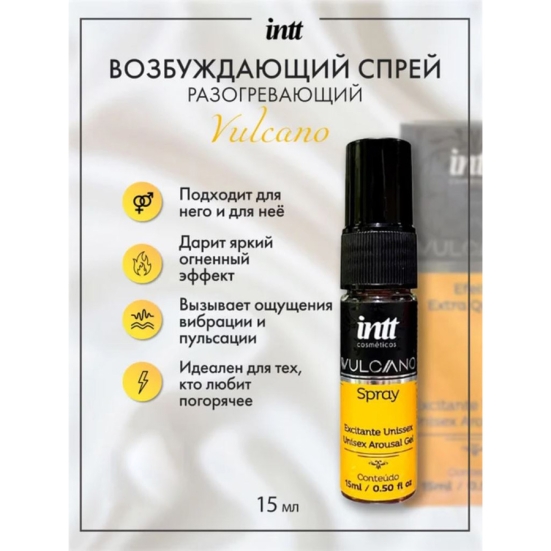 Возбуждающий спрей INTT Vulcano